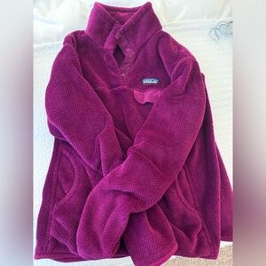 Patagonia purple pullover